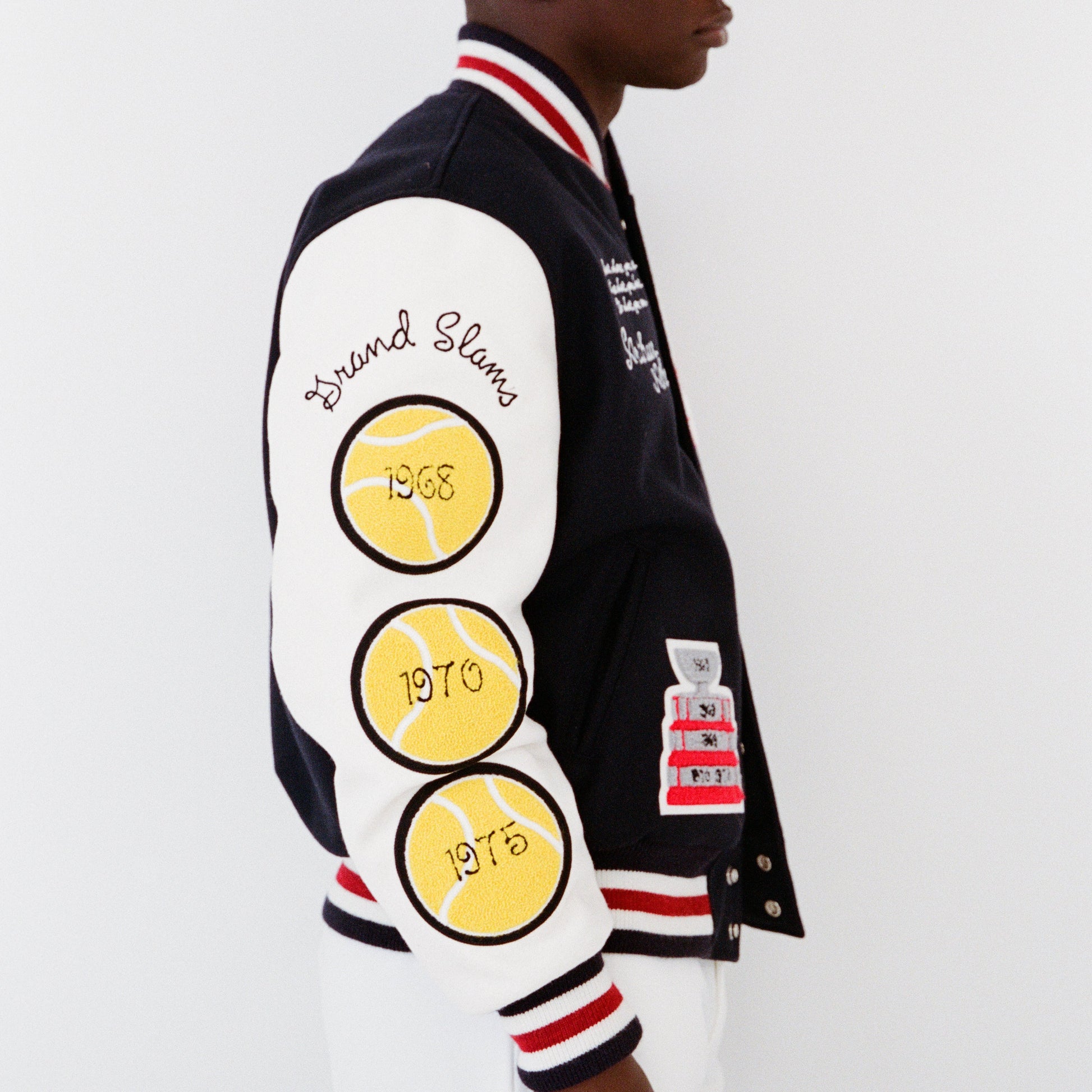 Arthur Ashe x UNINTERRUPTED Varsity Jacket
