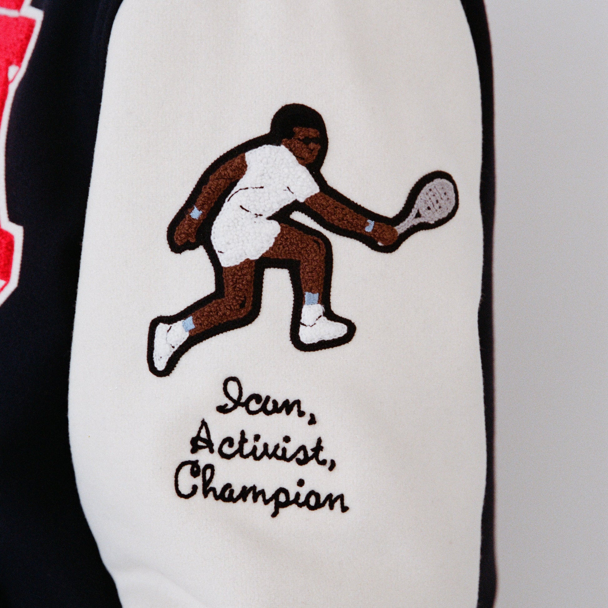 Arthur Ashe x UNINTERRUPTED Varsity Jacket