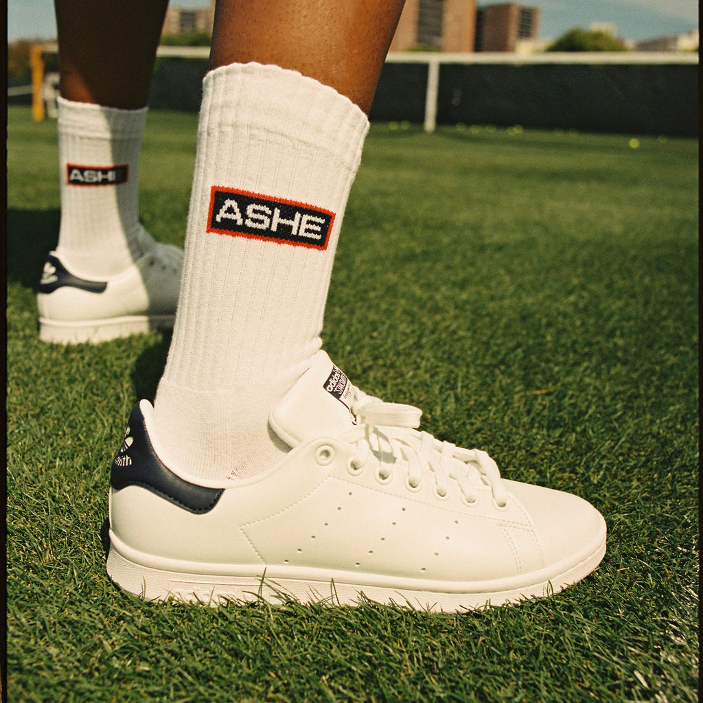 Ashe Sport Logo Sock