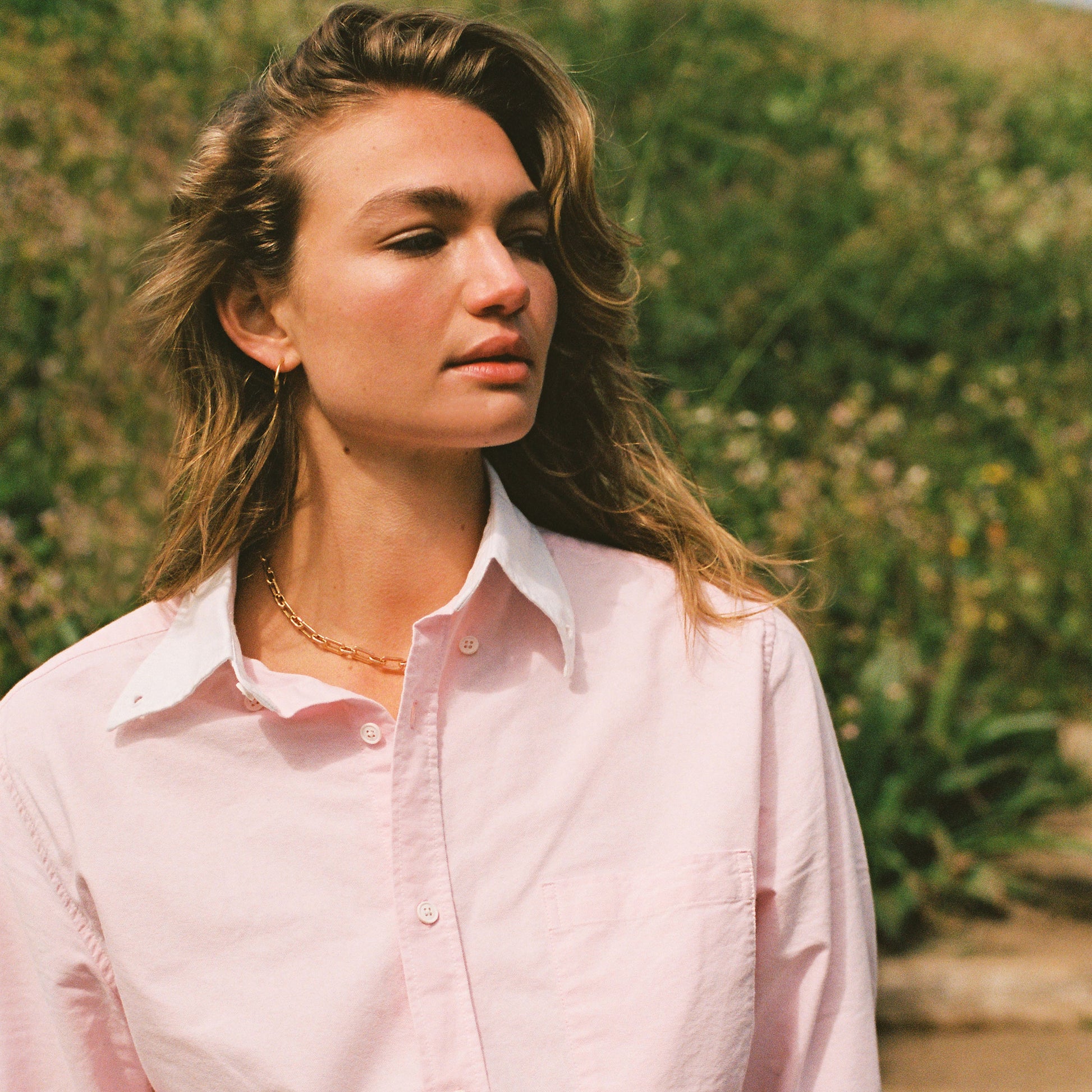 Contrast Collar O.C.B.D. Oxford