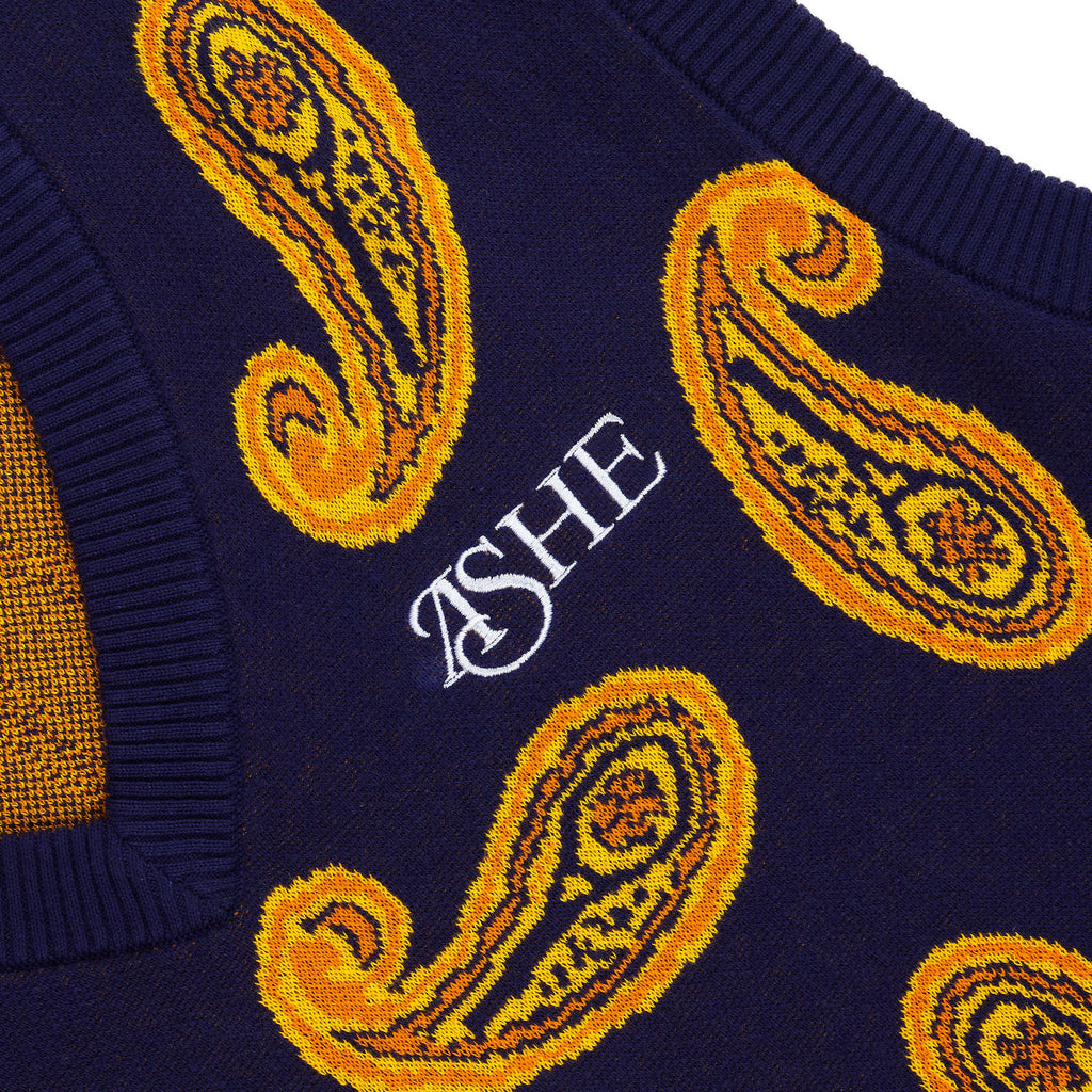 Ashe Paisley Sweater Vest