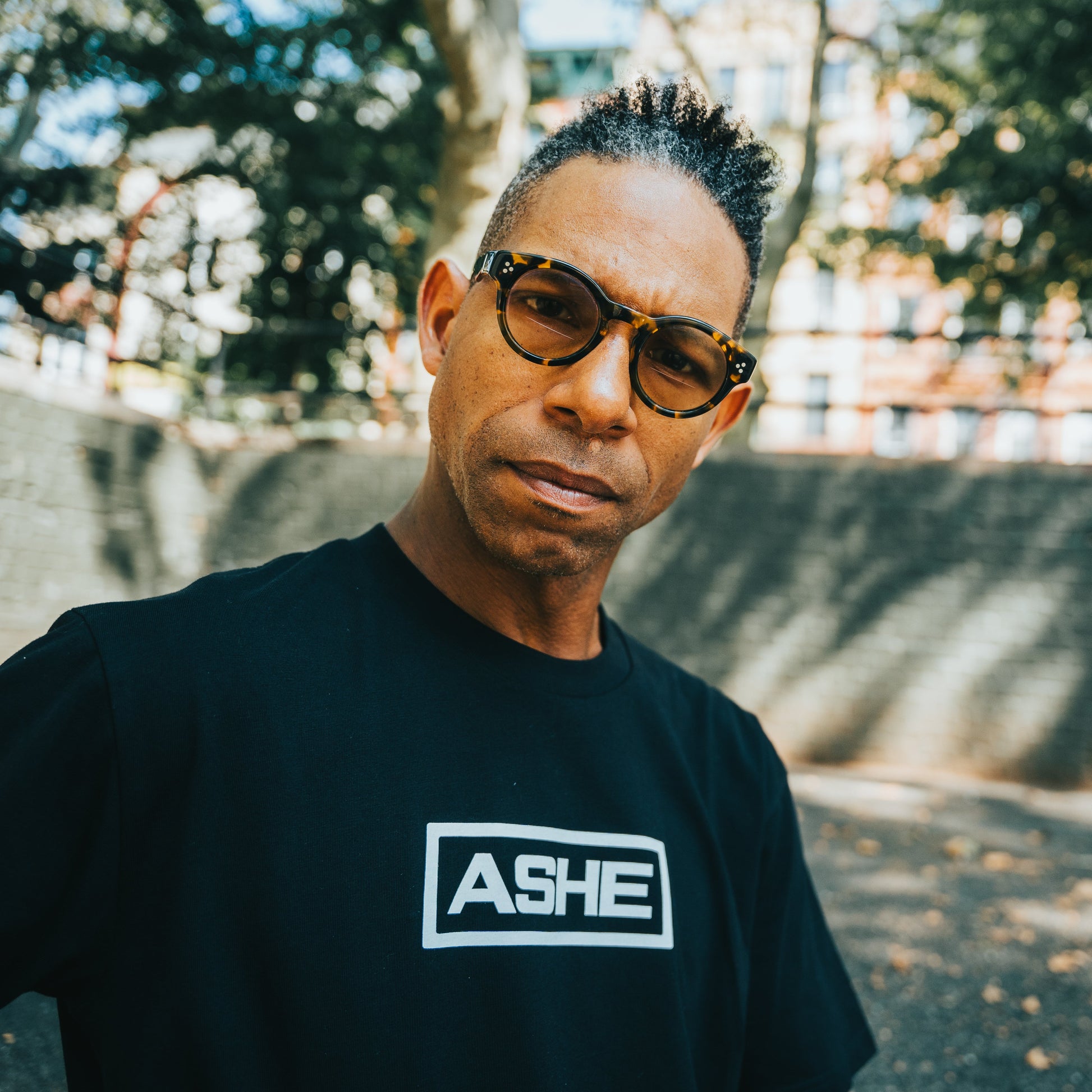 ARTHUR ASHE SPORT LOGO TEE