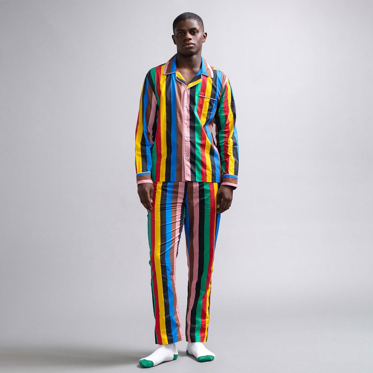 Cotton Croquet Stripe Lounge Set