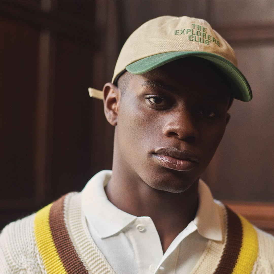 Explorers Club Twill Baseball Cap Khaki