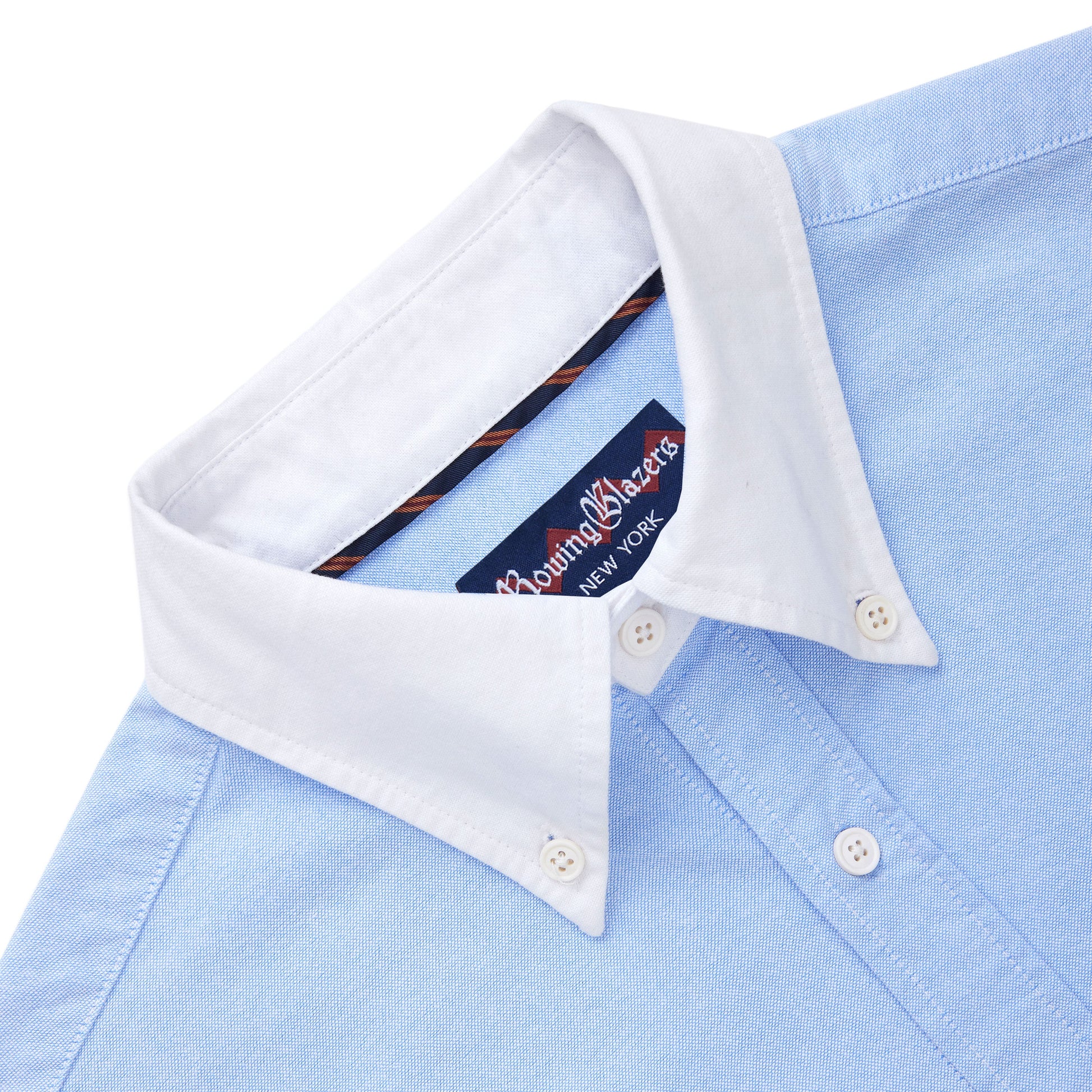 Contrast Collar O.C.B.D. Oxford