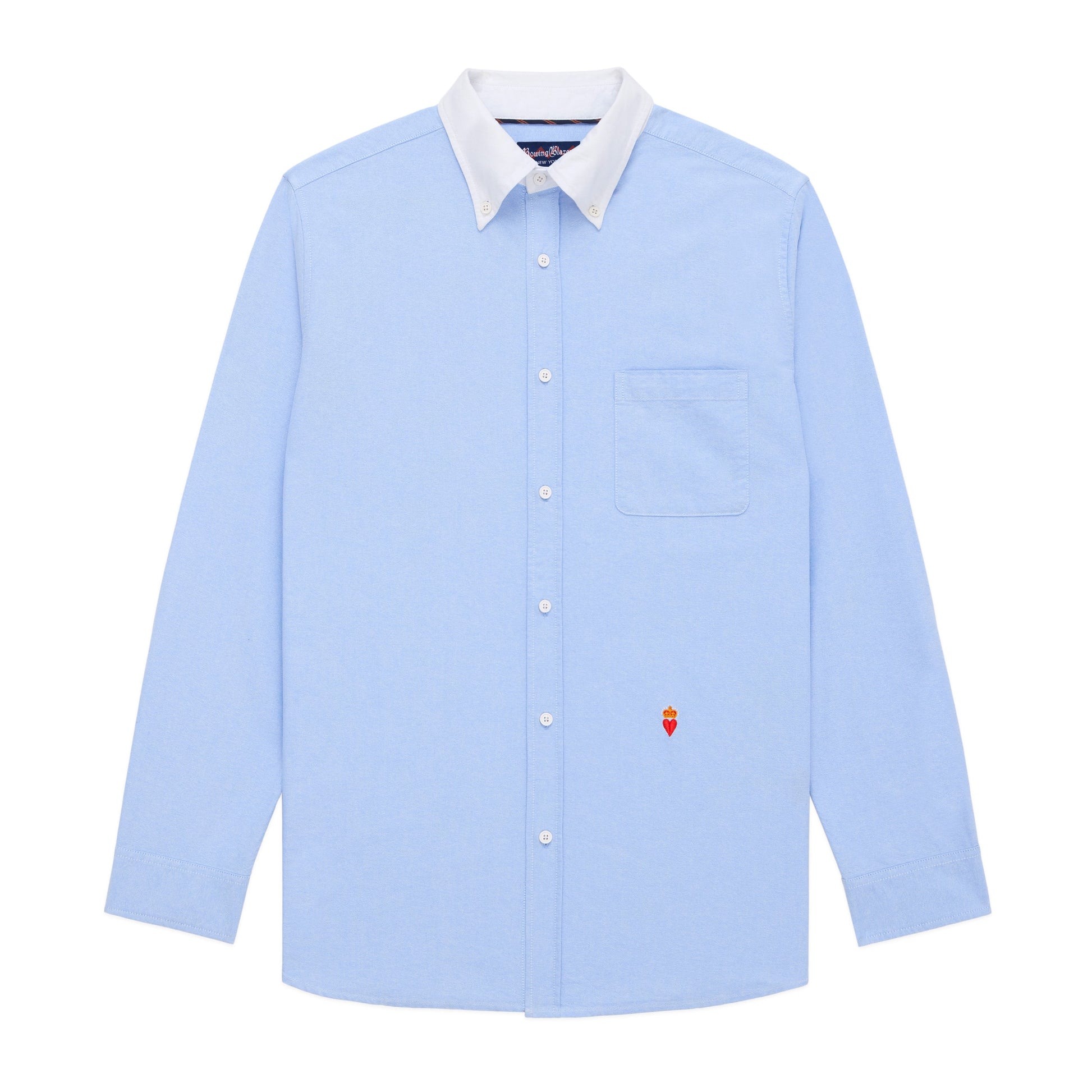 Contrast Collar O.C.B.D. Oxford