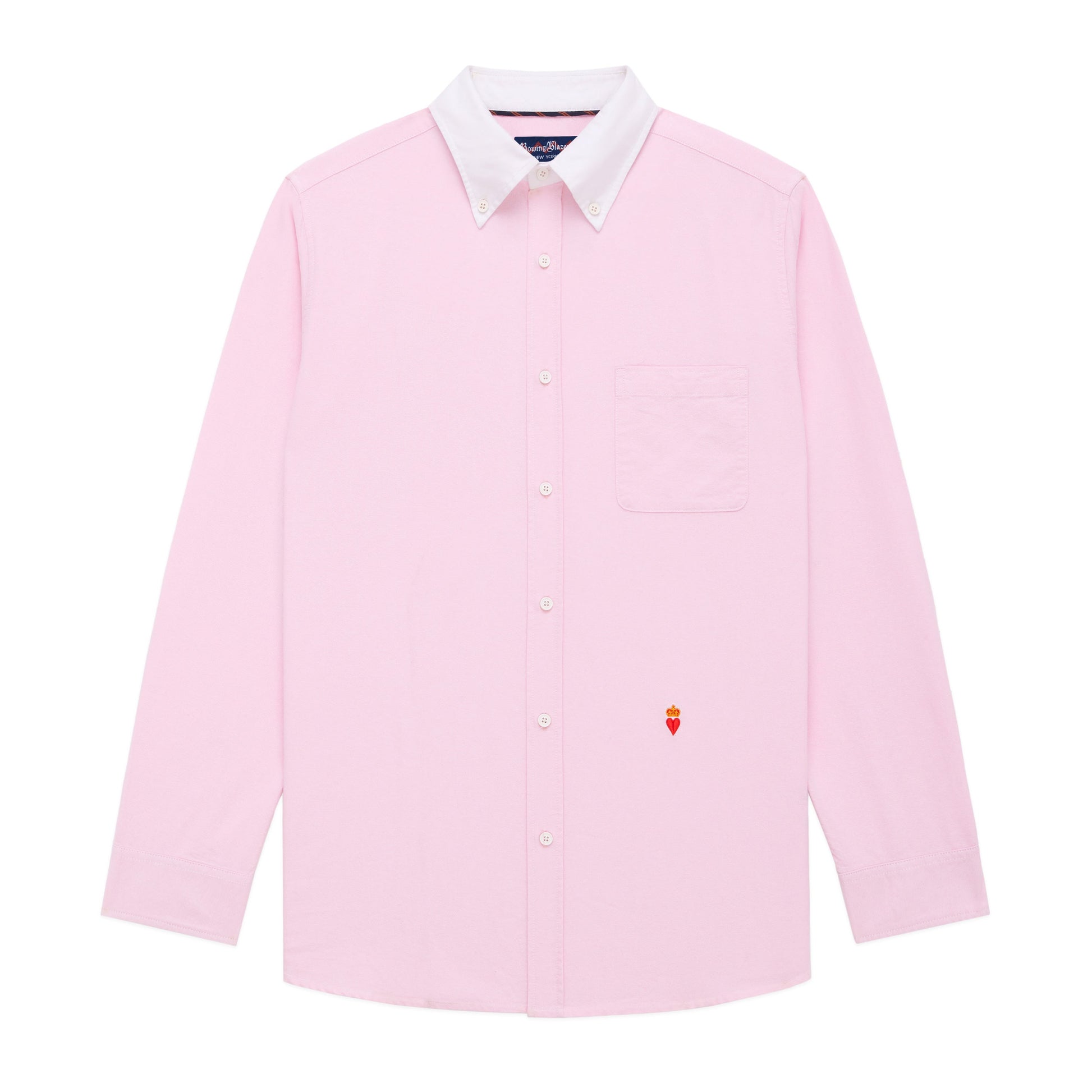 Contrast Collar O.C.B.D. Oxford