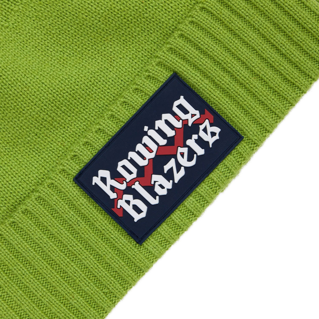 Cashmere Ski Beanie Lime