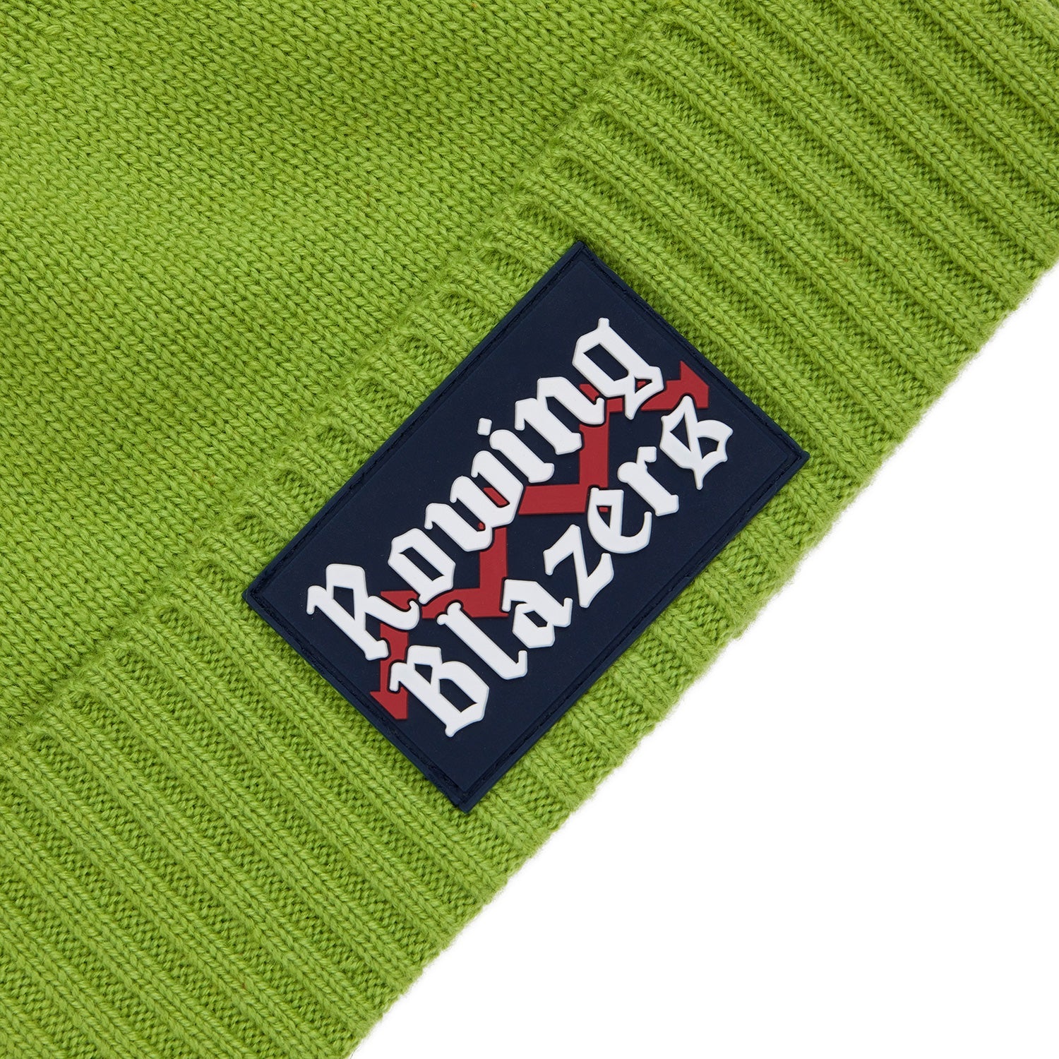 Cashmere Ski Beanie Lime