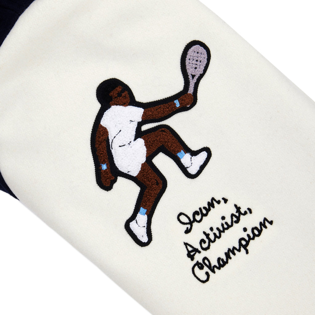 Arthur Ashe x UNINTERRUPTED Varsity Jacket