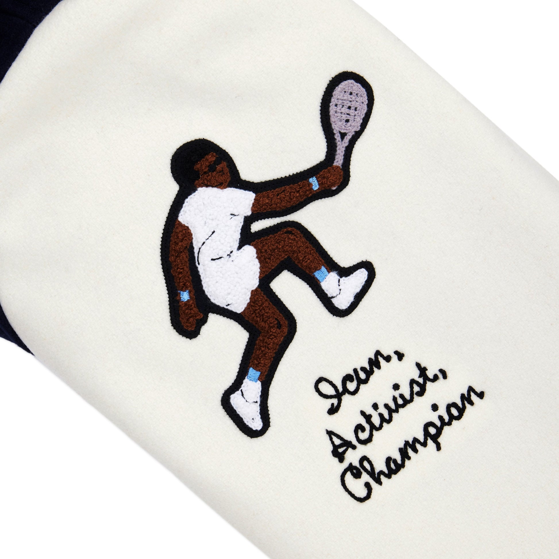 Arthur Ashe x UNINTERRUPTED Varsity Jacket