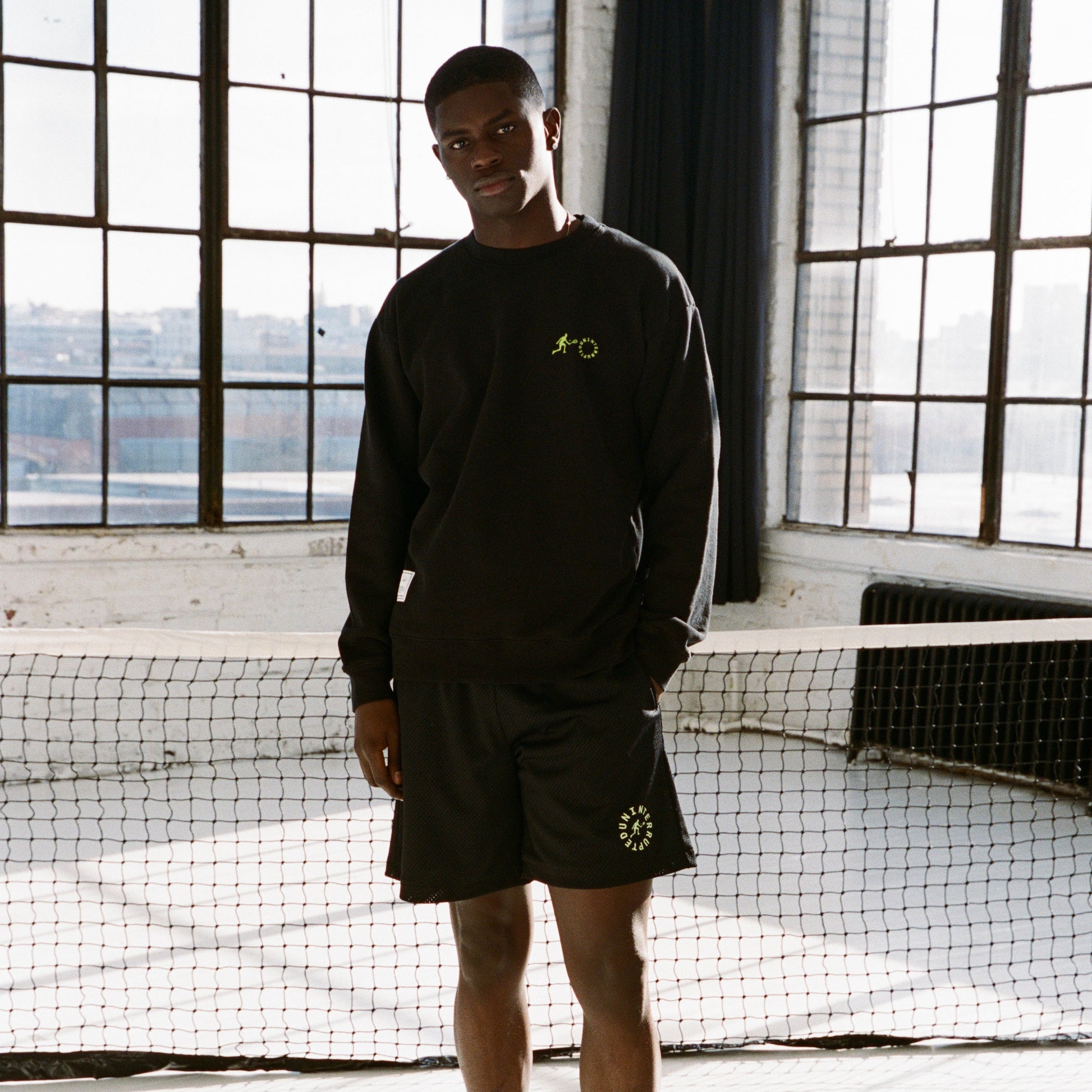 Arthur Ashe x UNINTERRUPTED Mesh Gym Shorts