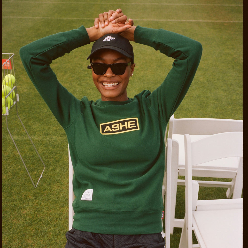 Ashe Sport Logo Crewneck