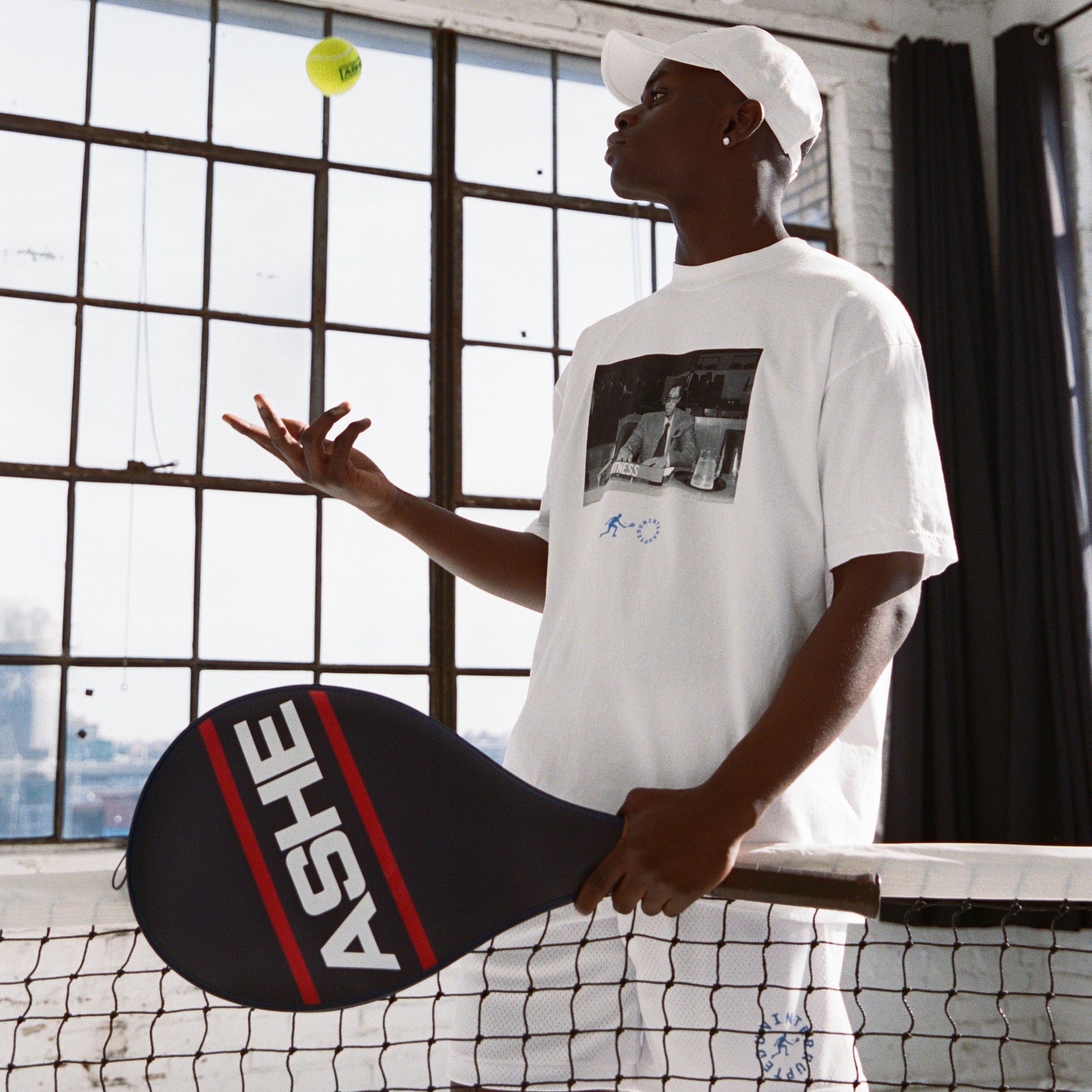 Arthur Ashe x UNINTERRUPTED Mesh Gym Shorts