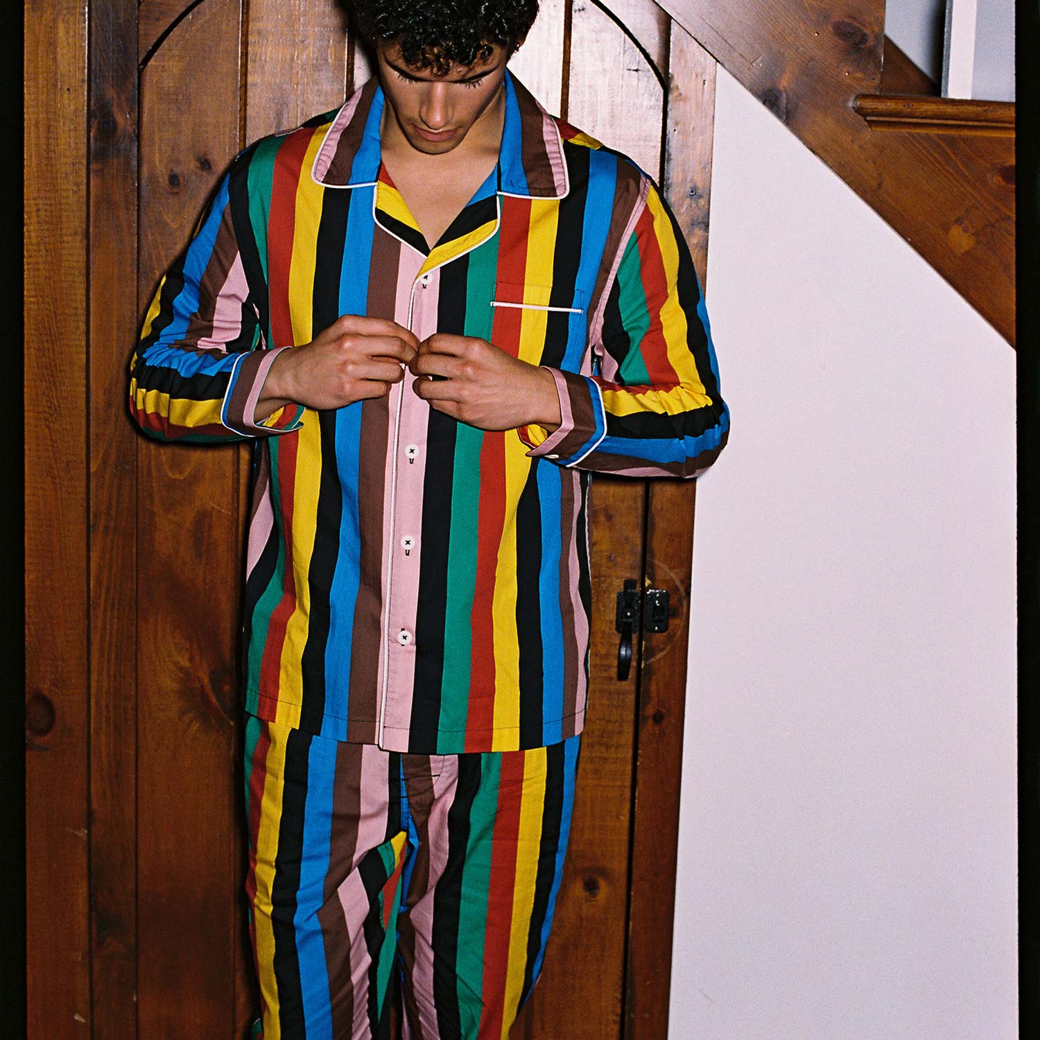Cotton Croquet Stripe Lounge Set