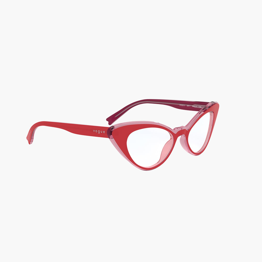 Red Round Glasses 180