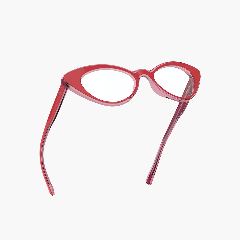 Red Round Glasses 180