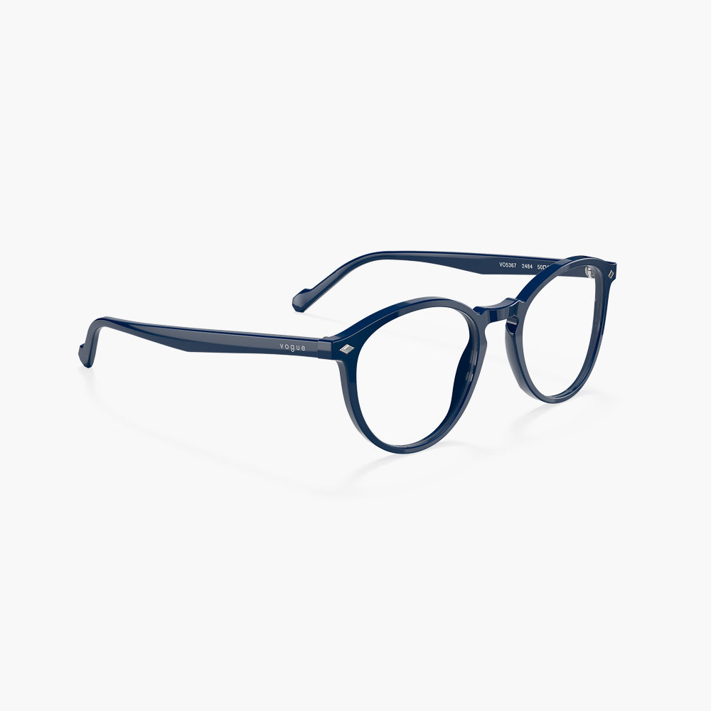 Round Rimless Glasses