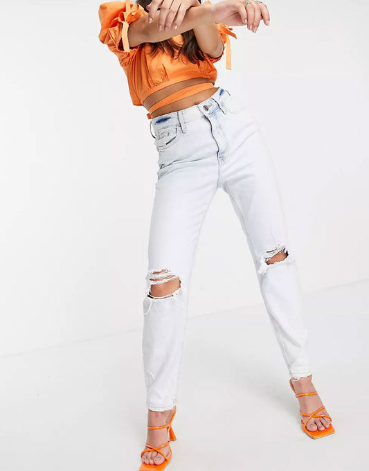 Carrie Bleached Unique Jeans