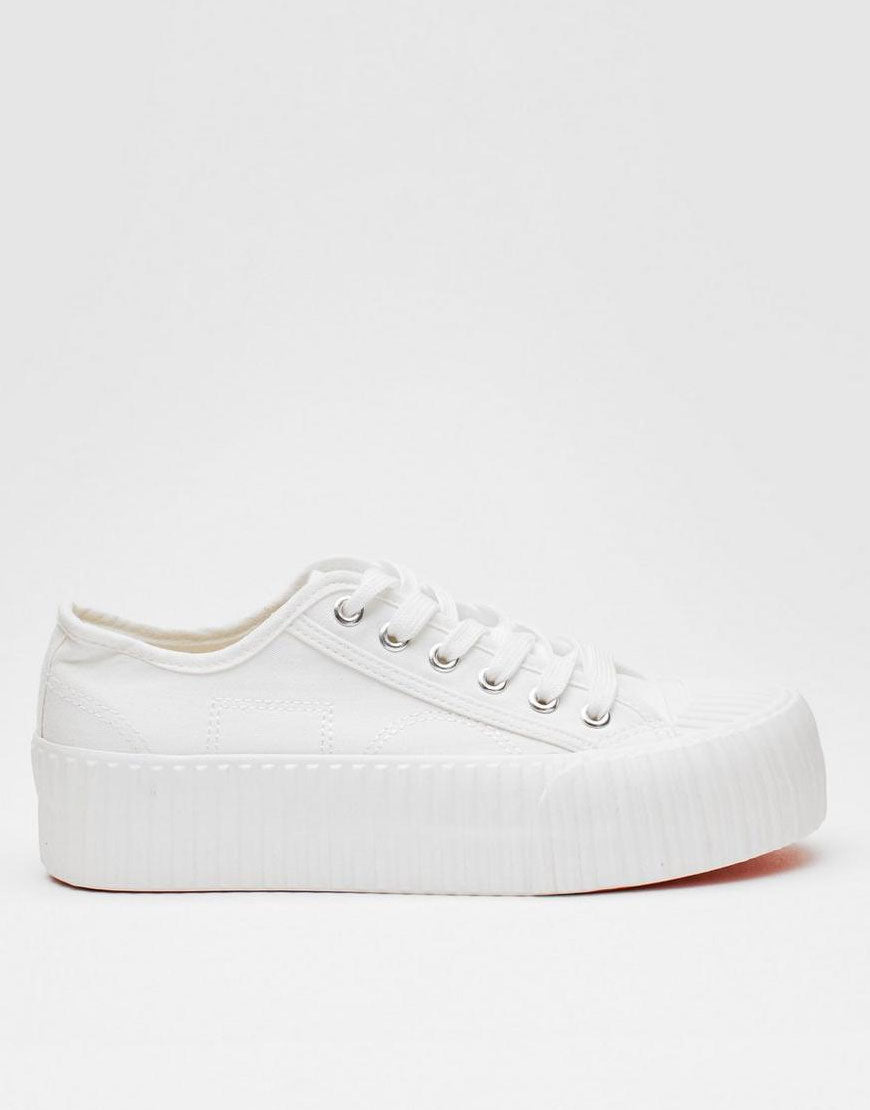 Platform Canvas Sneakers