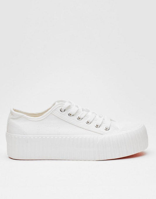 Platform Canvas Sneakers