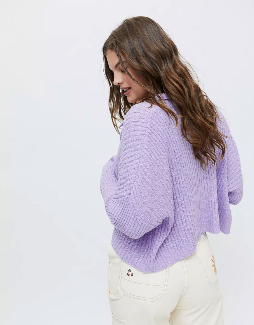 Simona Ribbed Cardigan